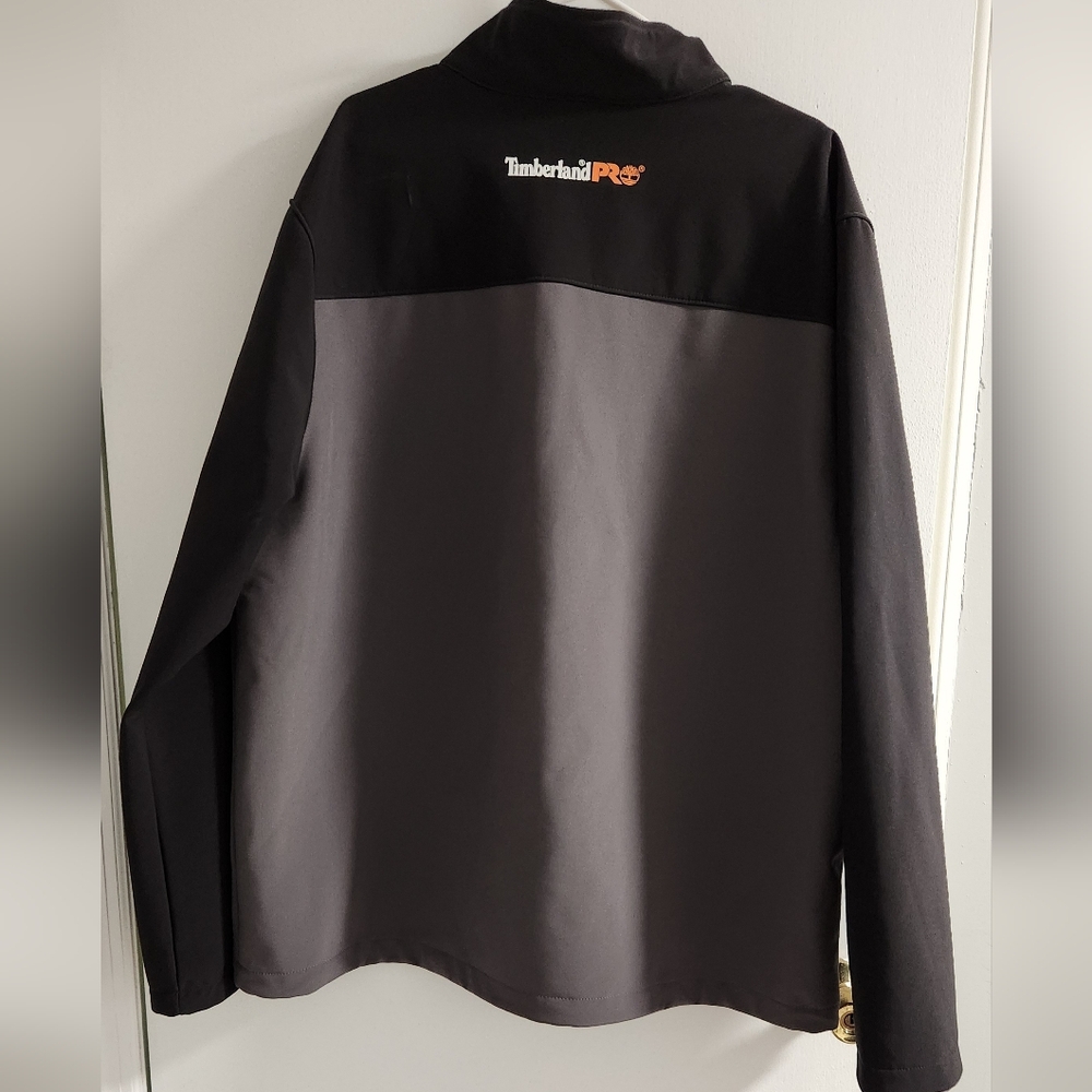 Timberland Black And Gray Softshell Performance J… - image 2